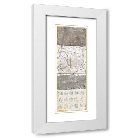 Scorched Earth II White Modern Wood Framed Art Print with Double Matting by Mullan, Michael