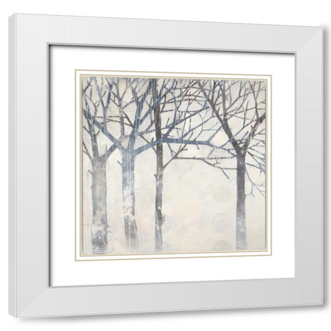 Day White Modern Wood Framed Art Print with Double Matting by Lovell, Kathrine