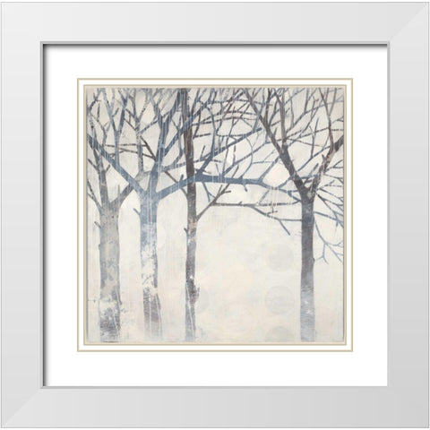 Day White Modern Wood Framed Art Print with Double Matting by Lovell, Kathrine
