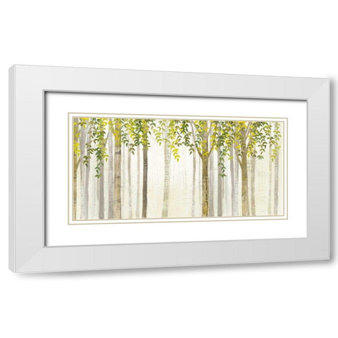 Down to the Woods Spring Crop White Modern Wood Framed Art Print with Double Matting by Tillmon, Avery