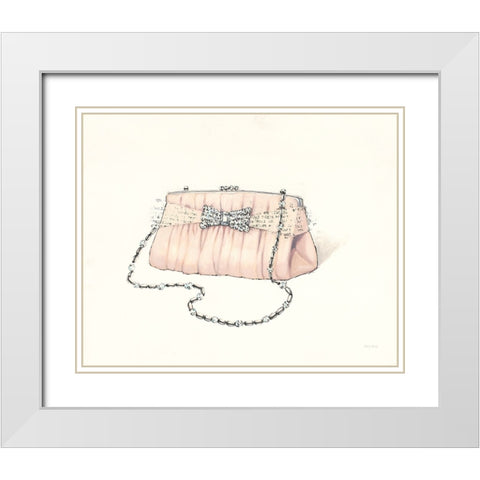 From Emilys Closet V White Modern Wood Framed Art Print with Double Matting by Adams, Emily