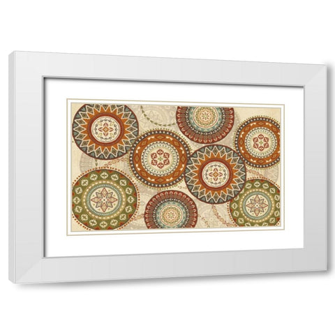 Lodge Resort VI White Modern Wood Framed Art Print with Double Matting by Charron, Veronique