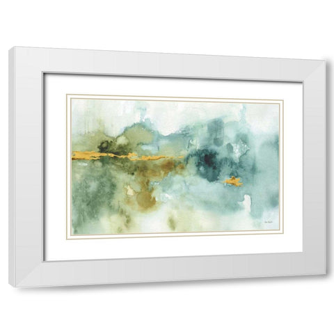 My Greenhouse Abstract I White Modern Wood Framed Art Print with Double Matting by Audit, Lisa