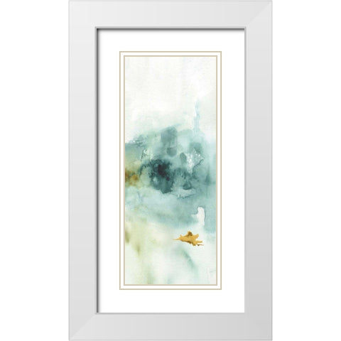 My Greenhouse Abstract VI White Modern Wood Framed Art Print with Double Matting by Audit, Lisa