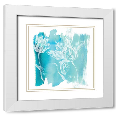 Water Wash I White Modern Wood Framed Art Print with Double Matting by Schlabach, Sue