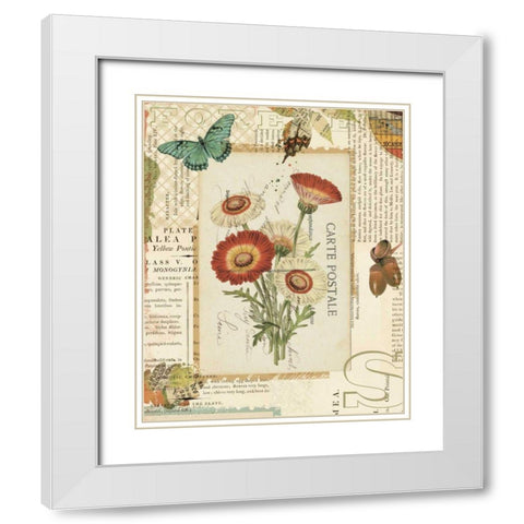 Falling for Fall I White Modern Wood Framed Art Print with Double Matting by Pertiet, Katie