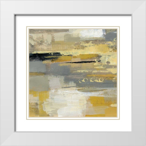 Urban Walkway II White Modern Wood Framed Art Print with Double Matting by Vassileva, Silvia