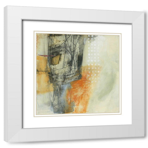 In the Clouds III White Modern Wood Framed Art Print with Double Matting by Davies, Jane