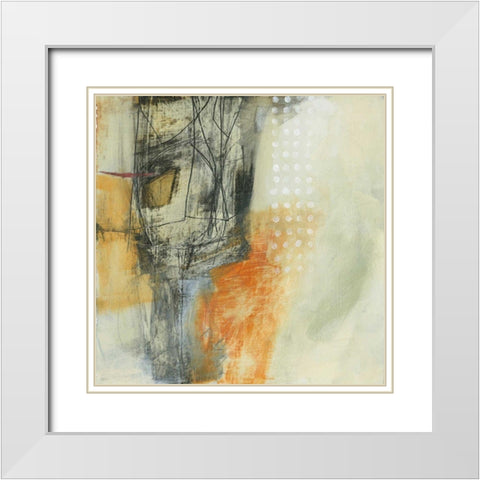 In the Clouds III White Modern Wood Framed Art Print with Double Matting by Davies, Jane