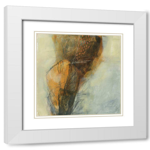 In the Clouds VIII White Modern Wood Framed Art Print with Double Matting by Davies, Jane