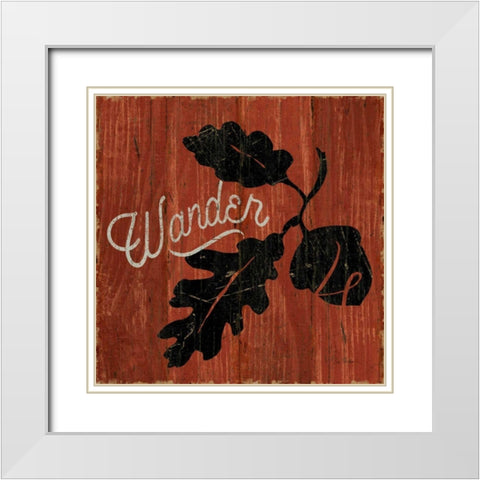Lake Lodge XI  White Modern Wood Framed Art Print with Double Matting by Schlabach, Sue