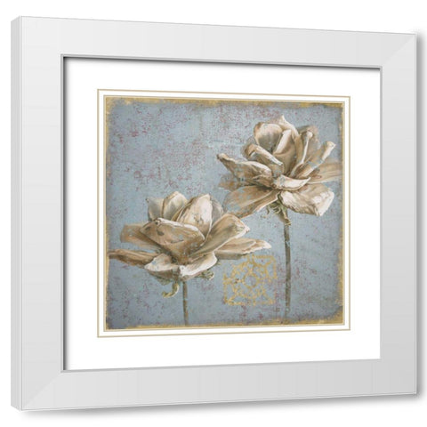 Seed Pod II no Words White Modern Wood Framed Art Print with Double Matting by Grove, Beth