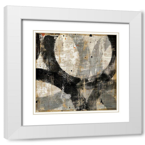 Industrial III  White Modern Wood Framed Art Print with Double Matting by Mullan, Michael