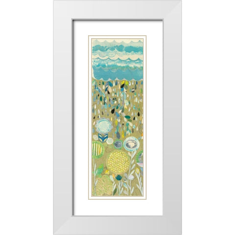 After the Rain II White Modern Wood Framed Art Print with Double Matting by Boggs, Candra