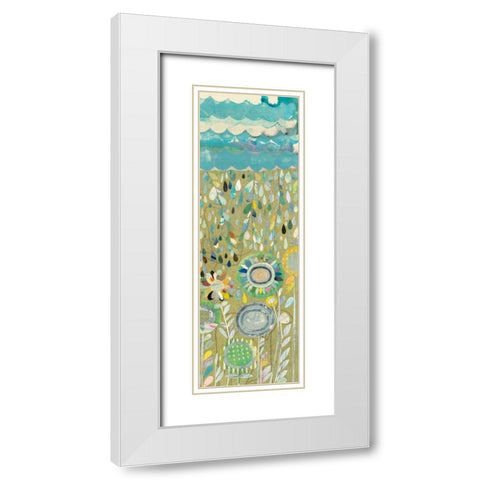 After the Rain III White Modern Wood Framed Art Print with Double Matting by Boggs, Candra