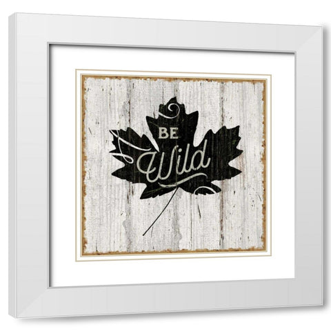 Lake Lodge IX Neuteal White Modern Wood Framed Art Print with Double Matting by Schlabach, Sue