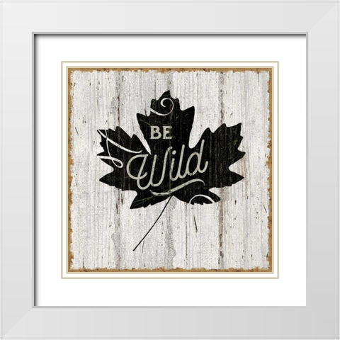 Lake Lodge IX Neuteal White Modern Wood Framed Art Print with Double Matting by Schlabach, Sue
