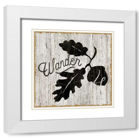 Lake Lodge XI Neutral White Modern Wood Framed Art Print with Double Matting by Schlabach, Sue