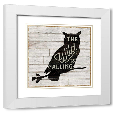 Lake Lodge III Neutral White Modern Wood Framed Art Print with Double Matting by Schlabach, Sue