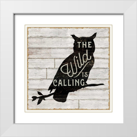 Lake Lodge III Neutral White Modern Wood Framed Art Print with Double Matting by Schlabach, Sue