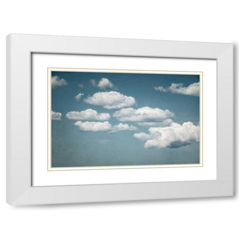 Calm Days III White Modern Wood Framed Art Print with Double Matting by Urquhart, Elizabeth