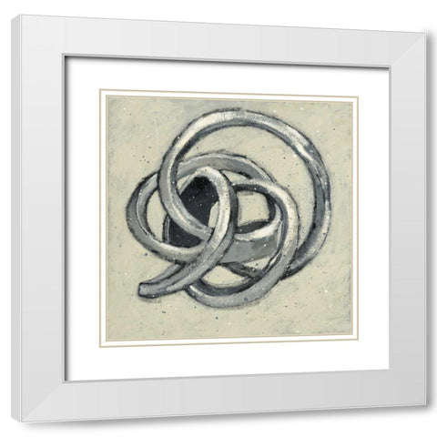 Wabi Sabi II White Modern Wood Framed Art Print with Double Matting by Novak, Shirley