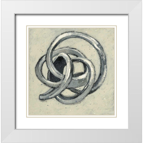 Wabi Sabi II White Modern Wood Framed Art Print with Double Matting by Novak, Shirley