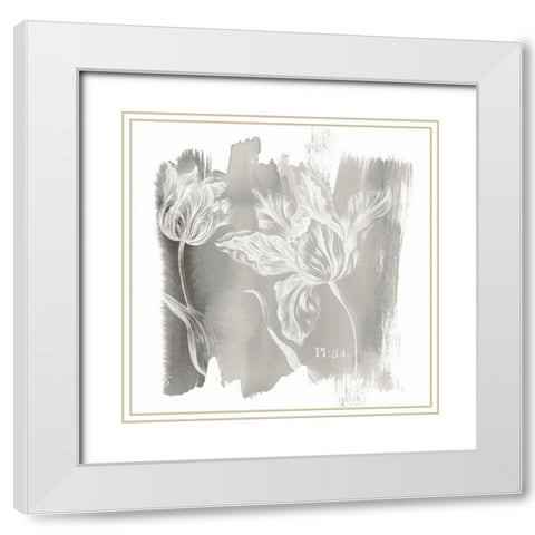 Water Wash I Neutral White Modern Wood Framed Art Print with Double Matting by Schlabach, Sue