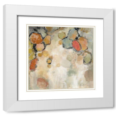 Upstream Light White Modern Wood Framed Art Print with Double Matting by Vassileva, Silvia
