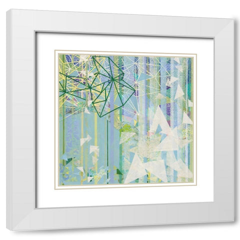 Hanging Around II White Modern Wood Framed Art Print with Double Matting by Ferguson, Kathy