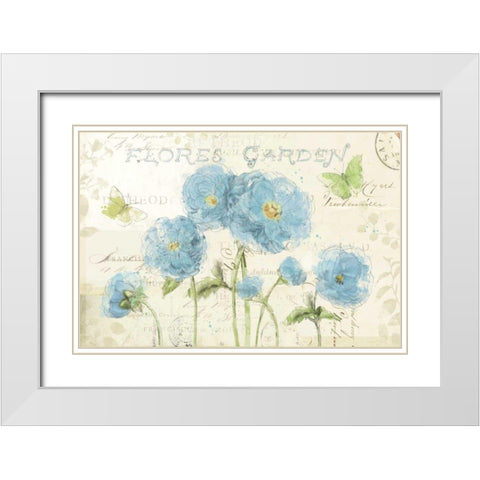 Romantic Morning I White Modern Wood Framed Art Print with Double Matting by Pertiet, Katie