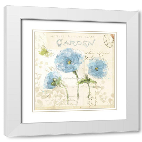 Romantic Morning II White Modern Wood Framed Art Print with Double Matting by Pertiet, Katie