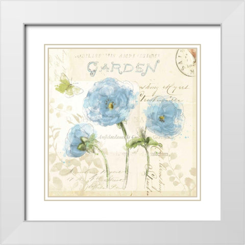 Romantic Morning II White Modern Wood Framed Art Print with Double Matting by Pertiet, Katie