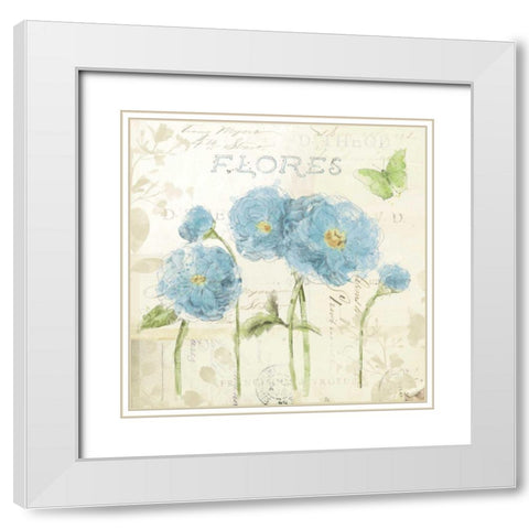 Romantic Morning III White Modern Wood Framed Art Print with Double Matting by Pertiet, Katie