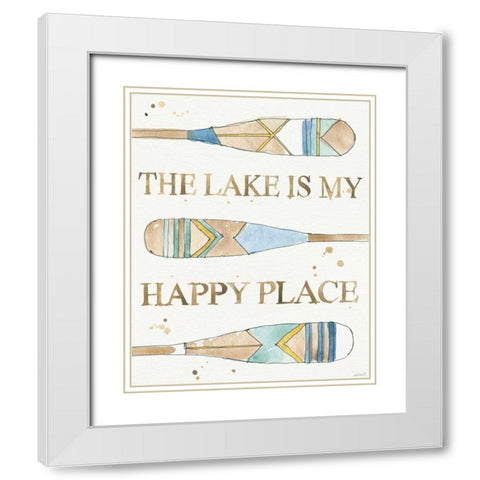 Lakehouse III White Modern Wood Framed Art Print with Double Matting by Tavoletti, Anne