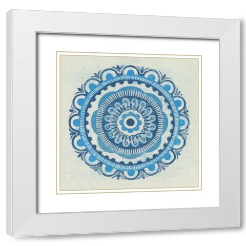 Istanbul II White Modern Wood Framed Art Print with Double Matting by Lovell, Kathrine