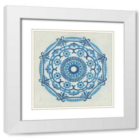 Istanbul IV White Modern Wood Framed Art Print with Double Matting by Lovell, Kathrine