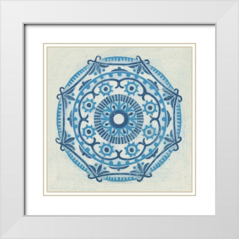 Istanbul IV White Modern Wood Framed Art Print with Double Matting by Lovell, Kathrine