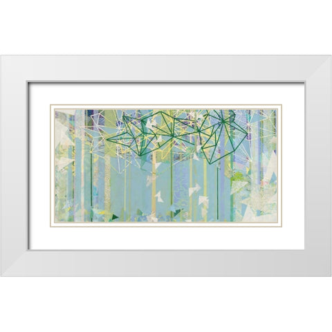 Hanging Around III White Modern Wood Framed Art Print with Double Matting by Ferguson, Kathy