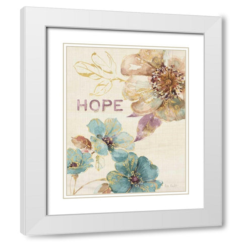 Spiced Nature VI White Modern Wood Framed Art Print with Double Matting by Audit, Lisa