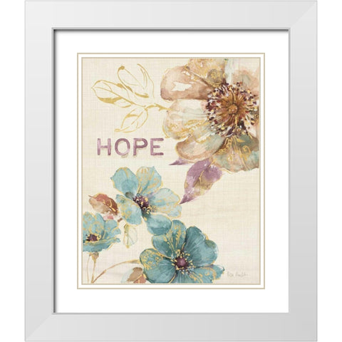 Spiced Nature VI White Modern Wood Framed Art Print with Double Matting by Audit, Lisa