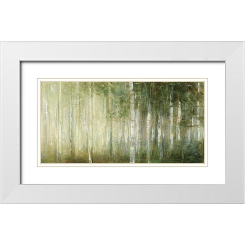 Resolutions White Modern Wood Framed Art Print with Double Matting by Purinton, Julia