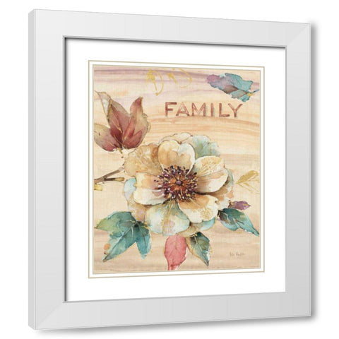 Spiced Nature V Marble White Modern Wood Framed Art Print with Double Matting by Audit, Lisa