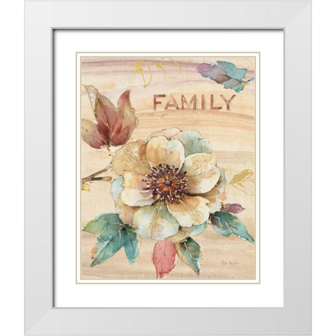 Spiced Nature V Marble White Modern Wood Framed Art Print with Double Matting by Audit, Lisa