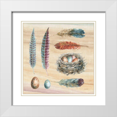 Spiced Nature IX White Modern Wood Framed Art Print with Double Matting by Audit, Lisa