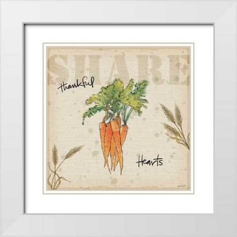 Farmers Feast Harvest V White Modern Wood Framed Art Print with Double Matting by Tavoletti, Anne