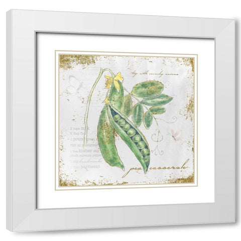 Garden Treasures X White Modern Wood Framed Art Print with Double Matting by Adams, Emily