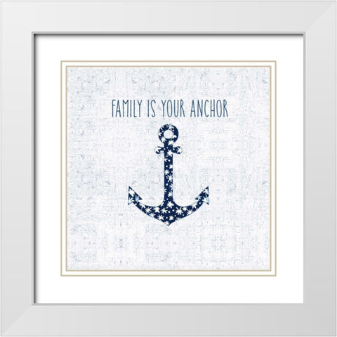 Sunday on the Coast III White Modern Wood Framed Art Print with Double Matting by Pela