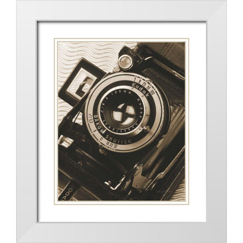 Depth of Field I White Modern Wood Framed Art Print with Double Matting by Goldstein, Ed
