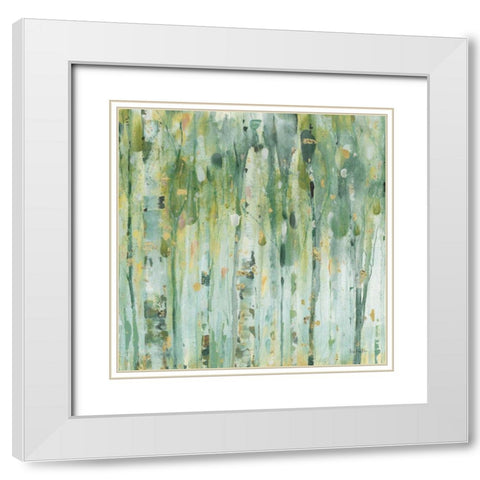 The Forest III White Modern Wood Framed Art Print with Double Matting by Audit, Lisa
